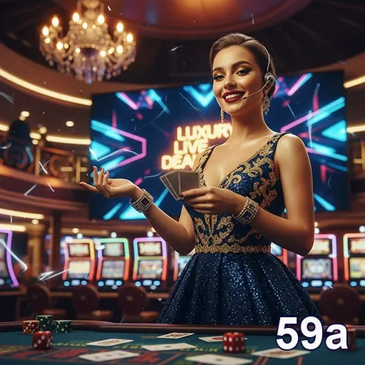 Apresentação de jogos ao vivo no site 59a.